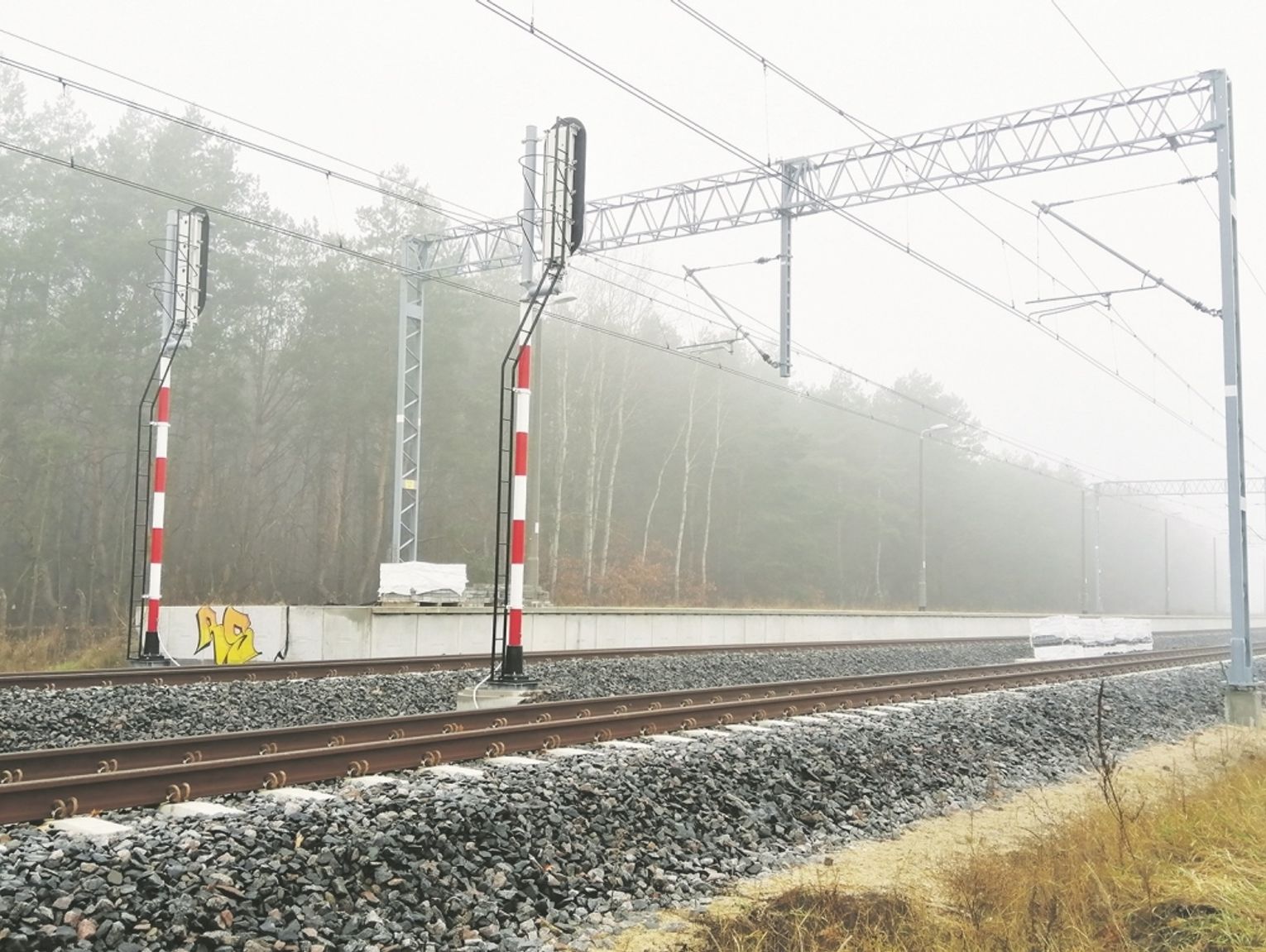 Bia A Podlaska Nowych Tor W I Przej Cie Pod Torami