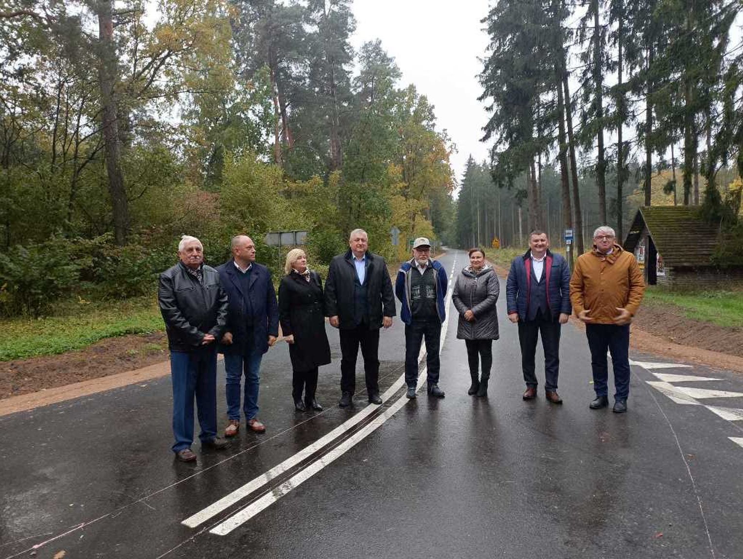 GMINA SARNAKI Nowe drogi już przejezdne Wybudowano ponad 5 km