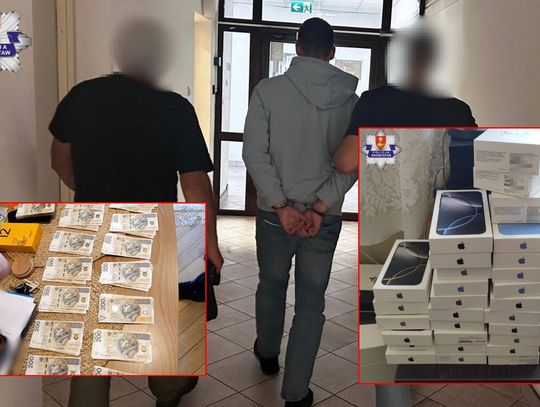 Lubelskie. 108 zarzutów dla 23-latka. Wyłudził telefony na 430 tys. zł [FILM]