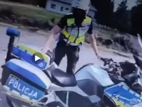 Kraj. 17-latek uciekał jednośladem przed policją. Usłyszał poważne zarzuty [FILM]