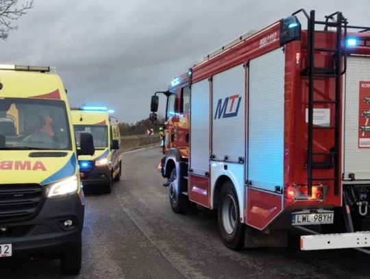 Lubelskie. 19-latek zderzył się z busem przewożącym żołnierzy