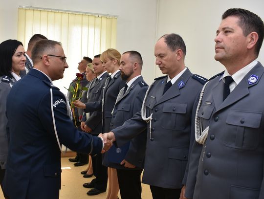23 łosickich policjantów mianowanych na wyższe stopnie