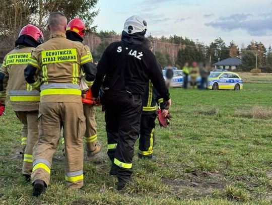 strażacy, gmina Łuków, listopad 2025