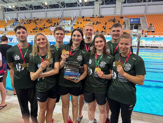 Akademickie medale bialskich pływaków Akademickie medale bialskich pływaków