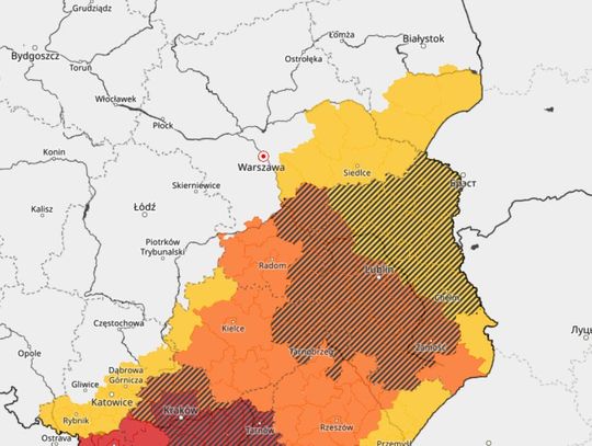 Alert pogodowy w regionie. Dziś znów może być groźnie