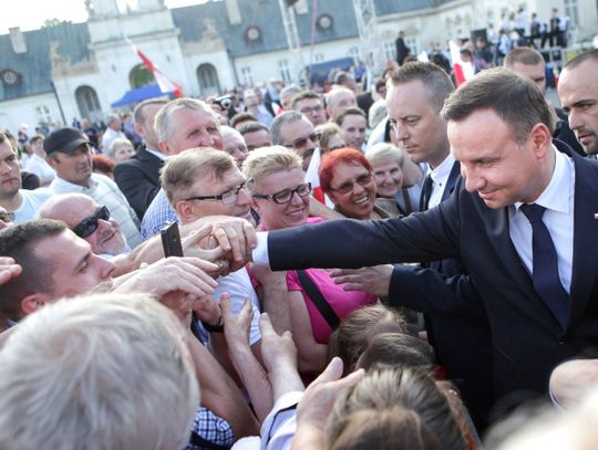 Andrzej Duda odwiedził pięć lat temu Radzyń. Miasto postanowiło to powspominać