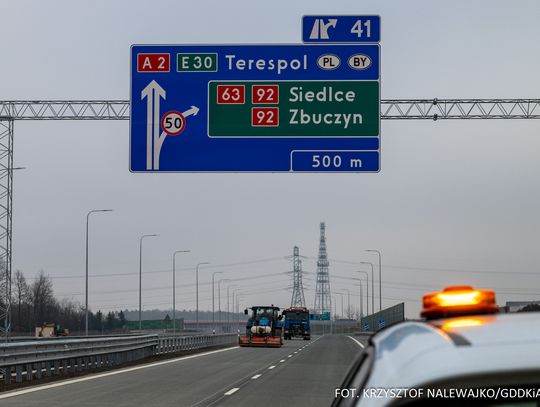 Autostrada A2. Kierowcy szykują się na otwarcie obwodnicy Siedlec [ZDJĘCIA]