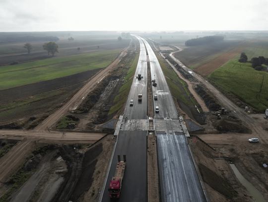 Autostrada A2. Wykonawca ostrzega, by nie wchodzić na teren budowy