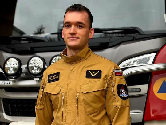 Biała Podlaska i Rossosz. Strażak uratował życie kobiecie z USA