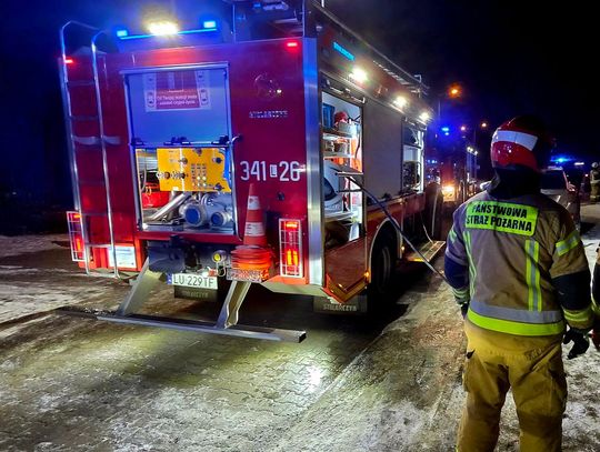 pożar łukaszńska blok biała podlaska