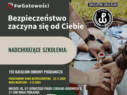 Biała Podlaska. Już jutro szkolenie w ramach #wGotowości