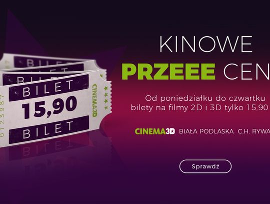 Biała Podlaska: Kinowe przeceny!