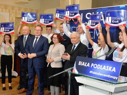 Biała Podlaska: PiS chce naprawiać Parlament Europejski [GALERIA]