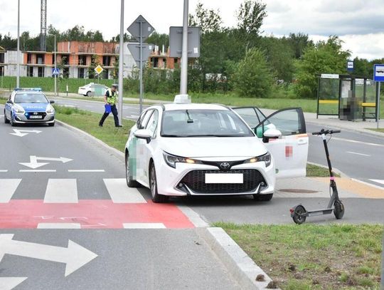 Biała Podlaska. Zderzył się z jadącą hulajnogą 28-latką
