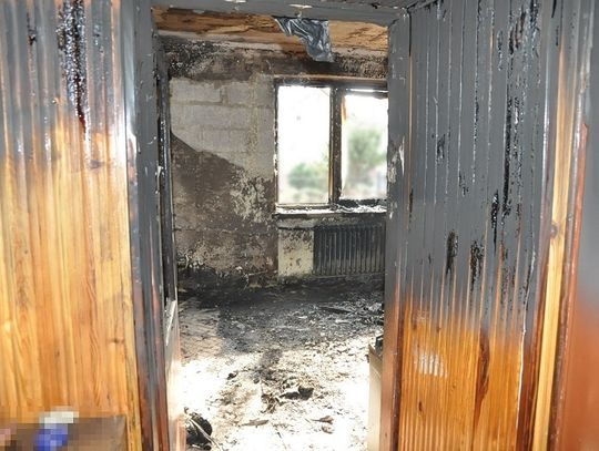 Biała Podlaska: Pożar domu. Trzy osoby w szpitalu