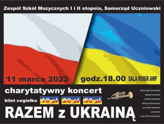 Biała Podlaska: Przyjdź na koncert "Razem z Ukrainą"