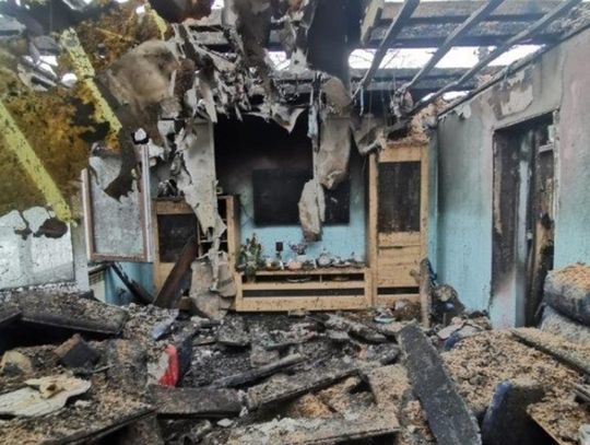 Biała Podlaska: Straciła dorobek życia w pożarze, który wybuchł w nocy