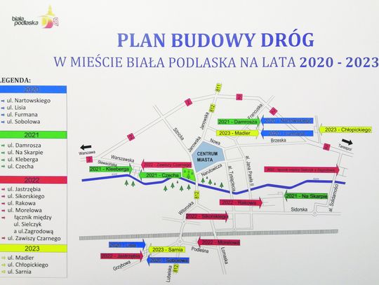 Biała Podlaska: Te drogi mają powstać do końca kadencji