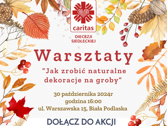 Biała Podlaska: Warsztaty tworzenia dekoracji nagrobnych