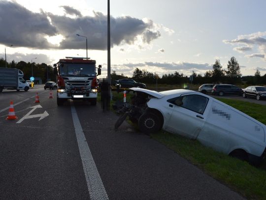 Biała Podlaska: Wypadek na skrzyżowaniu DK2 z Warszawską