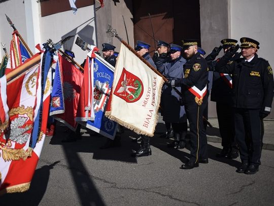 Bialscy policjanci oddali hołd żołnierzom wyklętym