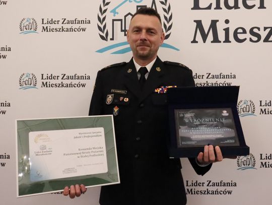 Bialscy strażacy liderami zaufania mieszkańców