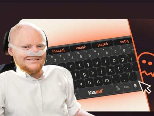 Były wiceminister stworzył klawiaturę dla osób z niepełnosprawnością