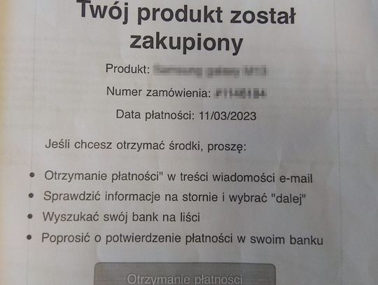 Chcąc sprzedać telefon przez internet straciła 10 tys. złotych