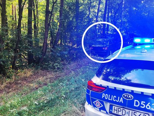 Chciał ominąć sarnę, uderzył w drzewo. 19-latek z Sosnowicy trafił do szpitala [ZDJĘCIE]