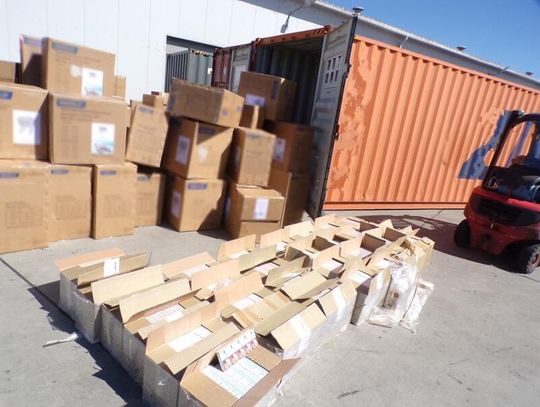 Małaszewicze. Chiński kontener, białoruskie papierosy i czujność celników