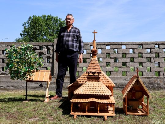 Miniatury Mariana Demczuka. Artysta, który kocha drewno [GALERIA ZDJĘĆ]