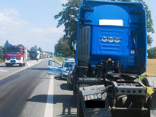 DK-2 w Zalesiu zablokowana po groźnym zdarzeniu