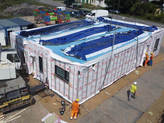 Do Piszczaca wracają policjanci. Budują posterunek [VIDEO]