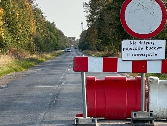 Droga zamknięta, mimo, że jest przejezdna