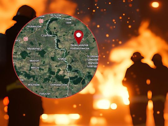 Drżały domy w Kryłowie i Małkowie. Rosyjski atak na Nowowołyńsk, 5 km od polskiej granicy