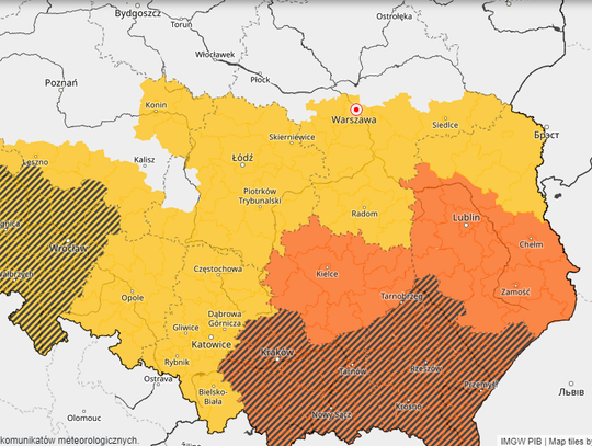 Dziś mogą wystąpić burze z gradem. Sprawdź, jaka będzie sobota i niedziela