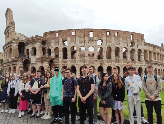 Erasmusowy wyjazd do Włoch uczniów i nauczycieli ekonomika