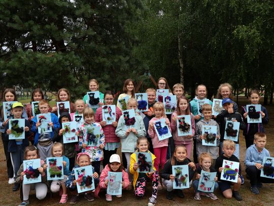 Głaskali alpaki i jedli kiełbaski z grilla