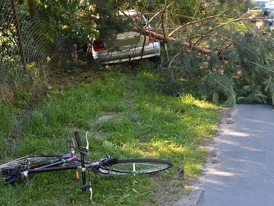 Gmina Biała Podlaska: Nietrzeźwy rowerzysta doprowadził do wypadku