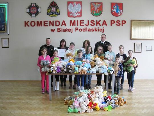 Gmina Biała Podlaska: Podarowane maskotki pomogą dzieciom