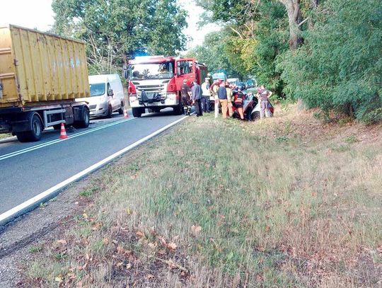 Gmina Biała Podlaska: Zderzenie dwóch aut w Lisach