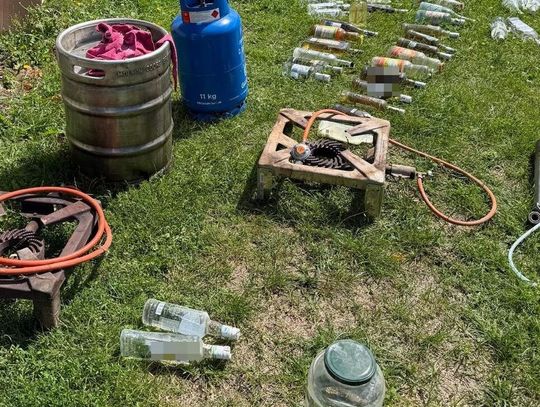 Gmina Kąkolewnica. Odpowie za nielegalną produkcję alkoholu