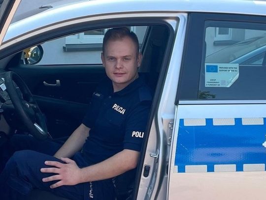 Gmina Międzyrzec Podlaski: Nieoczekiwanie spotkanie z policjantem