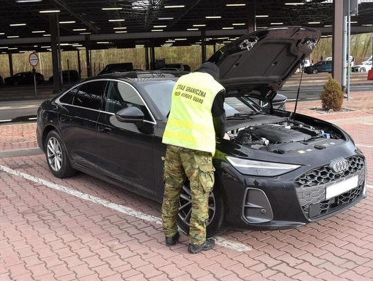 przemyt terespol audi a6 samochód kradziony granica