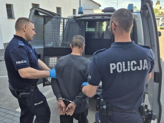 Groził bliskim siekierą. Jest w rękach policji Groził bliskim siekierą. Jest w rękach policji