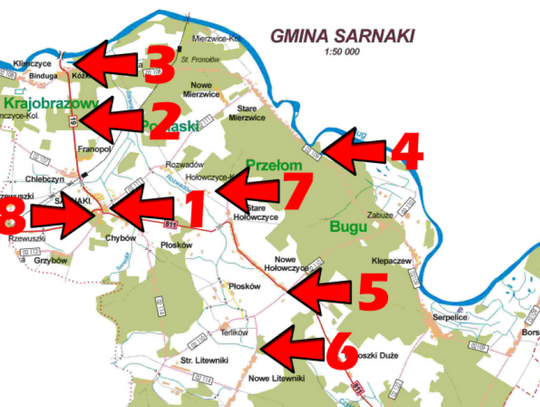 Historyczna wycieczka po gminie Sarnaki