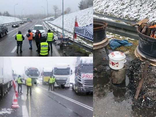 Hrebenne: Kolejka na 58 km, 700 ciężarówek i 160 godzin czekania. Przewoźnicy protestują, a Ukraińcy krzyczą "Smert' Lacham”