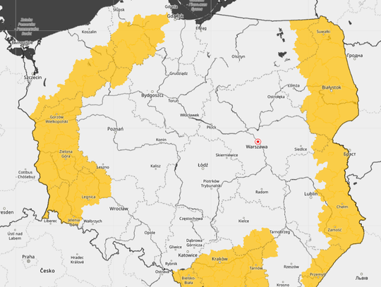 IMGW ostrzega przed silnym mrozem. Alert dla trzech powiatów!