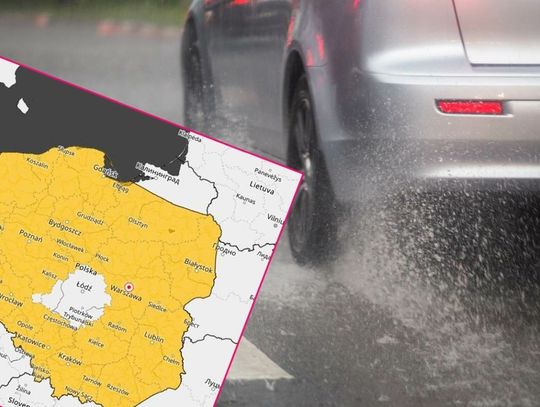 IMGW ostrzega, że idą burze