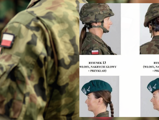 Jakie włosy może mieć kobieta w wojsku?